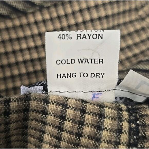 Winter Sun Womens Jumper Dress Sz L Pinafore Modest Dark Academia Lagenlook - Picture 5 of 6